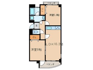 うぃる歌里の物件間取画像